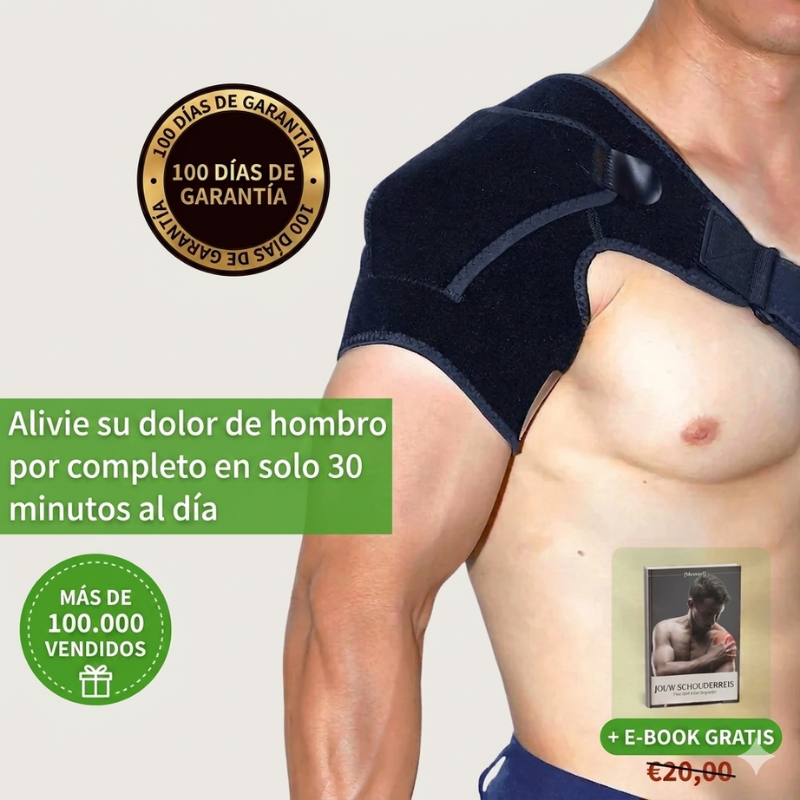 Scapulix™ – Soporte de Hombro Ajustable para Alivio Inmediato del Dolor