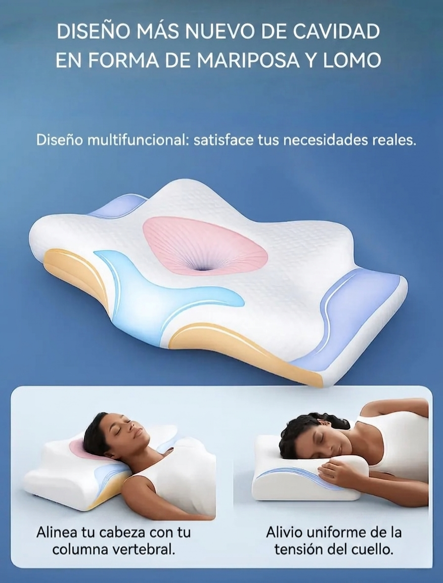 CuidadoCervical® Almohada ergonómica