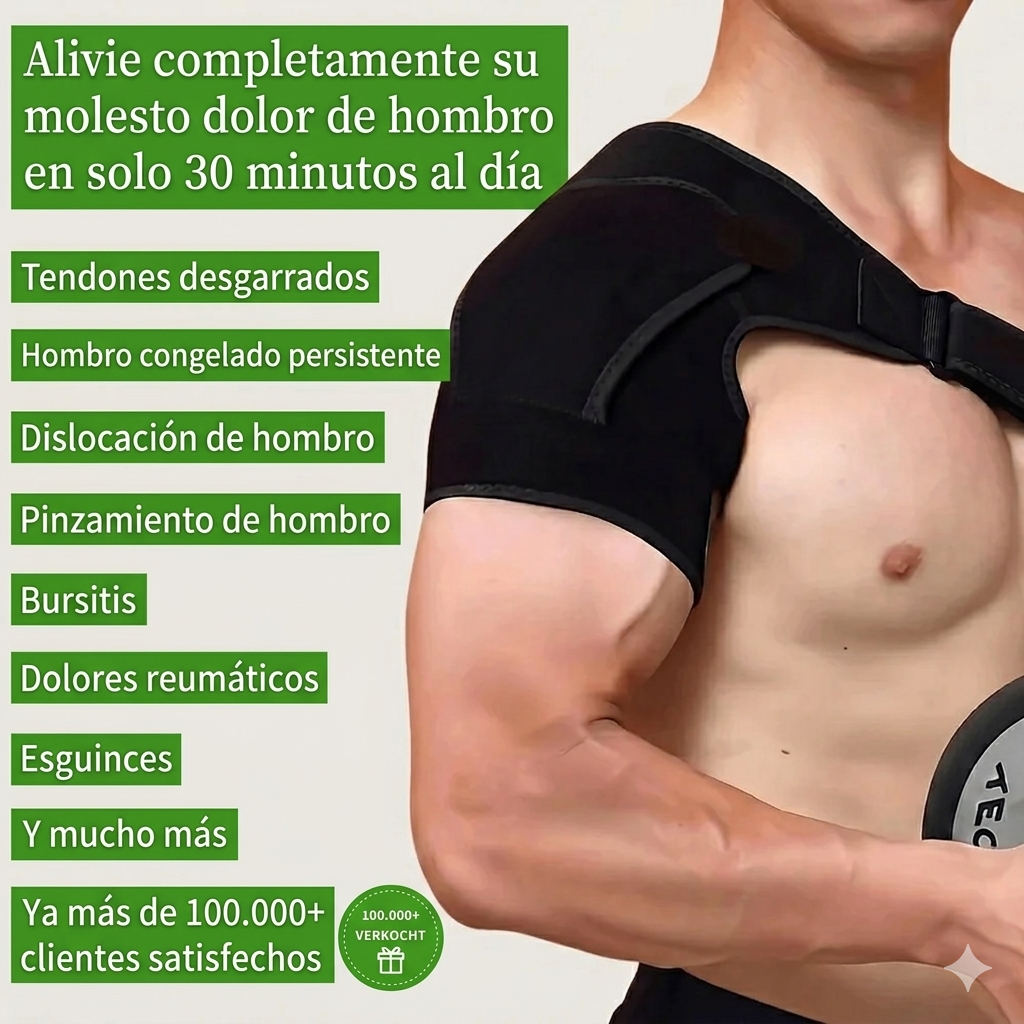 Scapulix™ – Soporte de Hombro Ajustable para Alivio Inmediato del Dolor