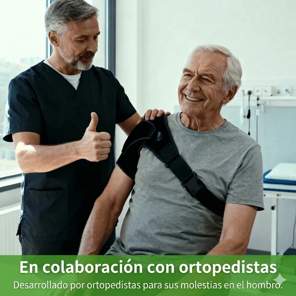 Scapulix™ – Soporte de Hombro Ajustable para Alivio Inmediato del Dolor