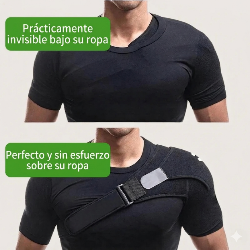 Scapulix™ – Soporte de Hombro Ajustable para Alivio Inmediato del Dolor