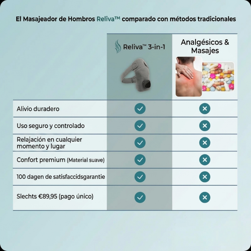 Reliva™ | Masajeador de Hombros 3 en 1
