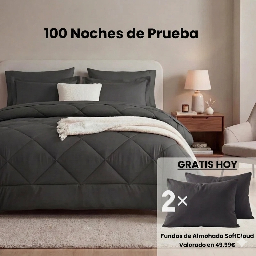 Easysleep™ Edredón 2 en 1 – Comodidad higiénica para un descanso sin preocupaciones