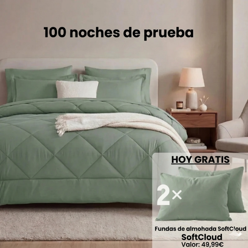 Easysleep™ Edredón 2 en 1 – Comodidad higiénica para un descanso sin preocupaciones